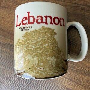 Starbucks Lebanon Coffee Mug 2016 Global Icon Country Collectors Series Liban